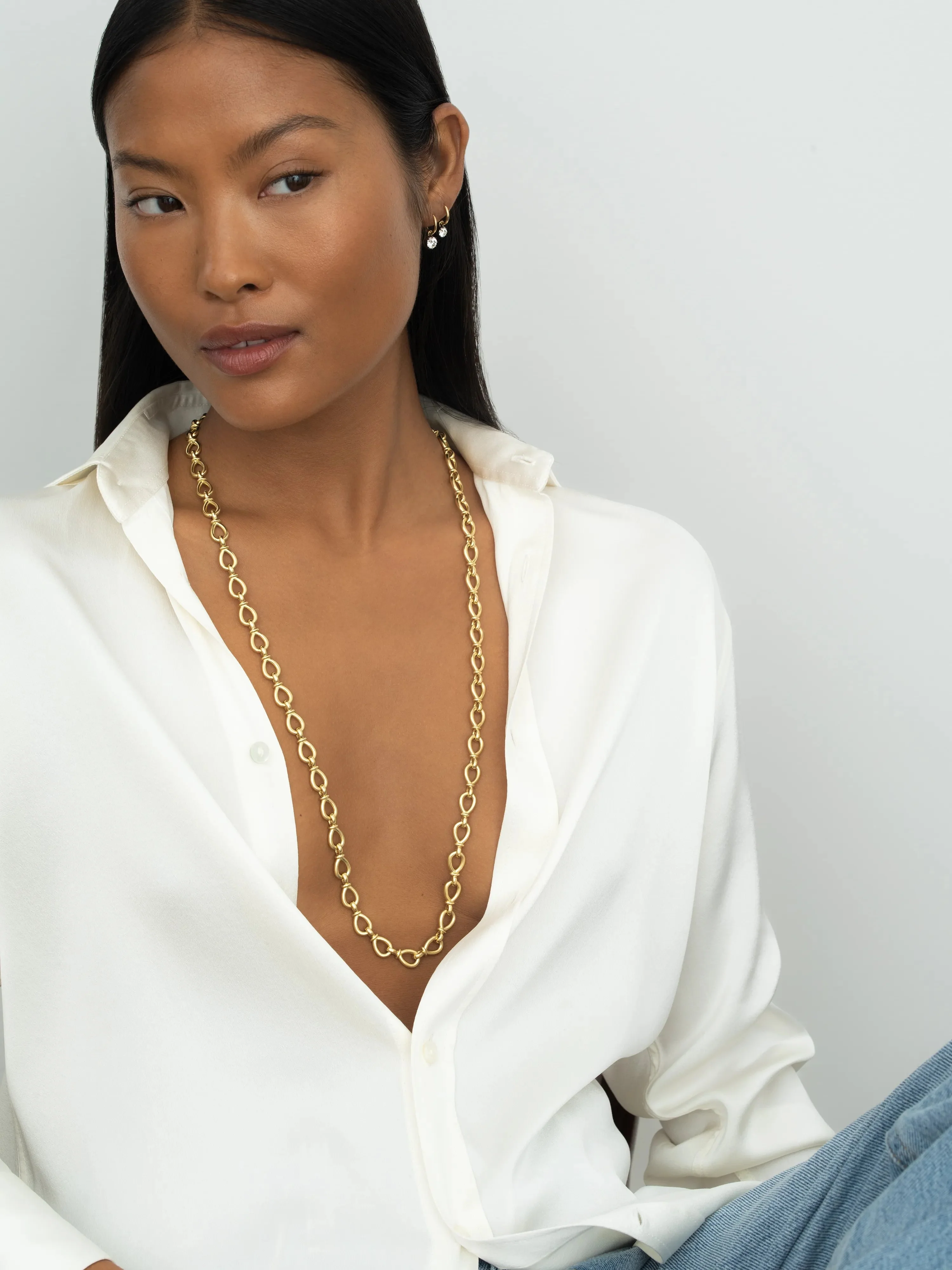 Arbor Knot Gold 30" Necklace - Image 3