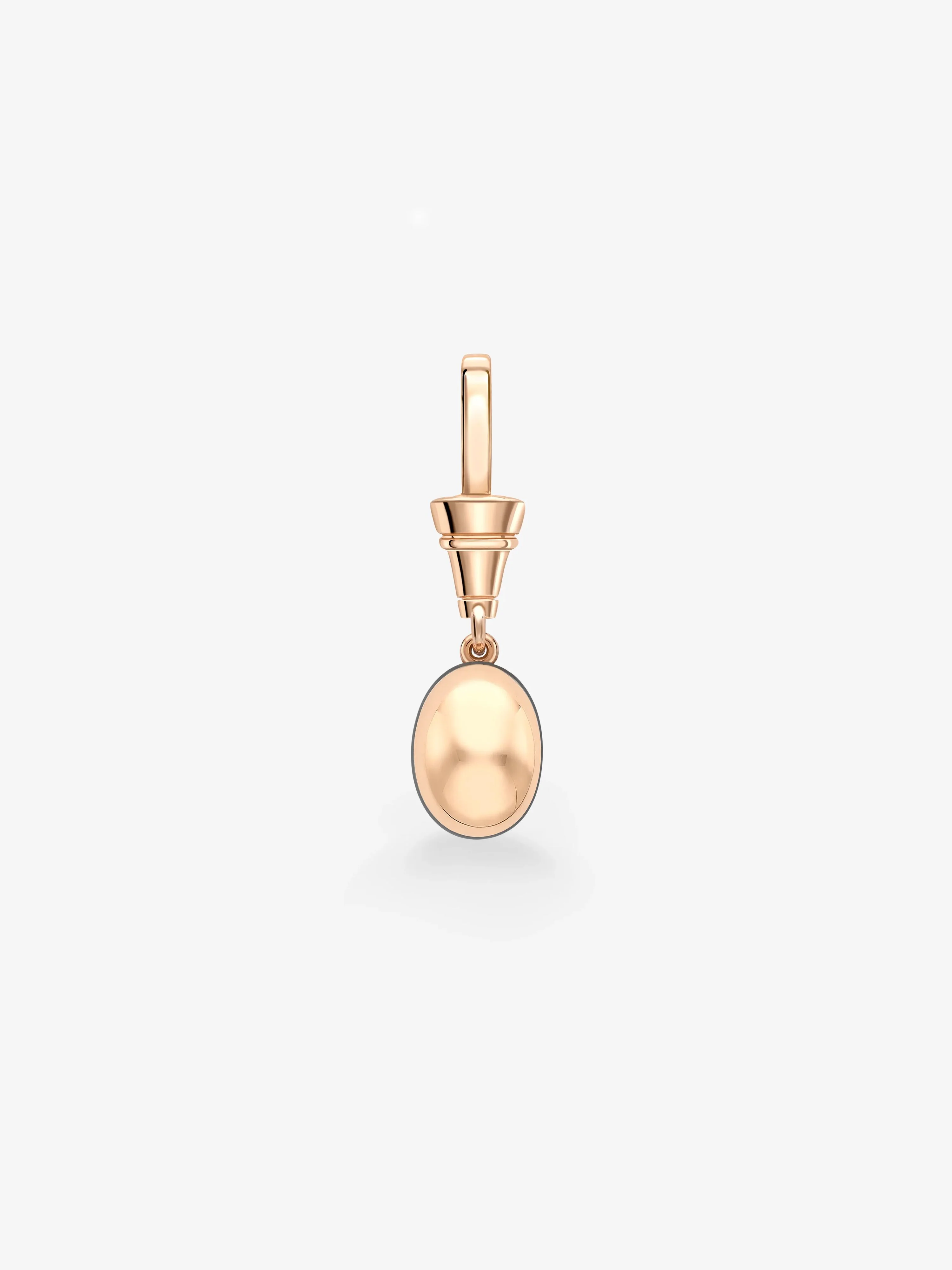 Ball n Chain 1.50ct Oval Diamond Pendant - Image 2