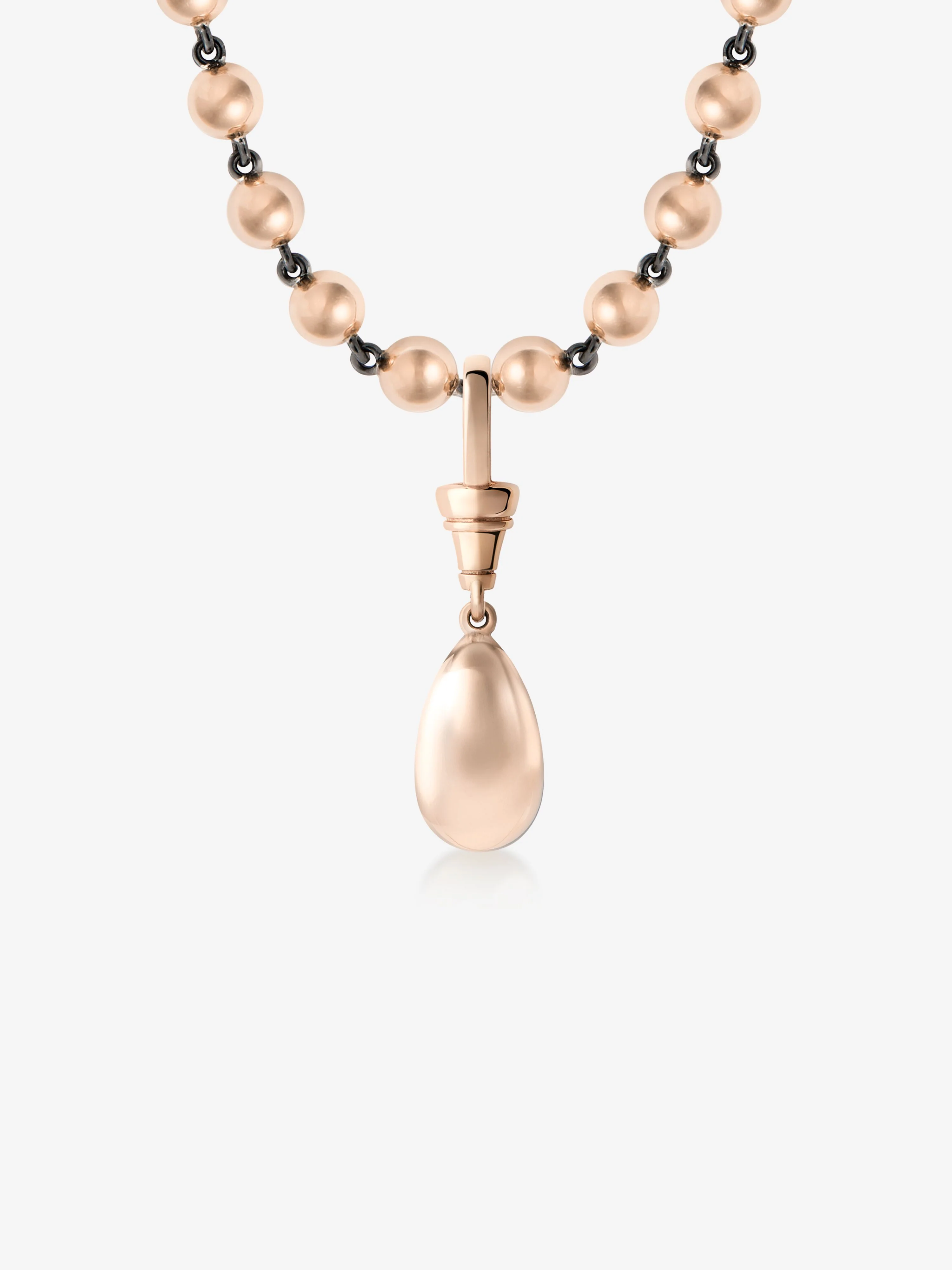 Ball n Chain 2.50ct Pear Shaped Diamond Pendant - Image 5