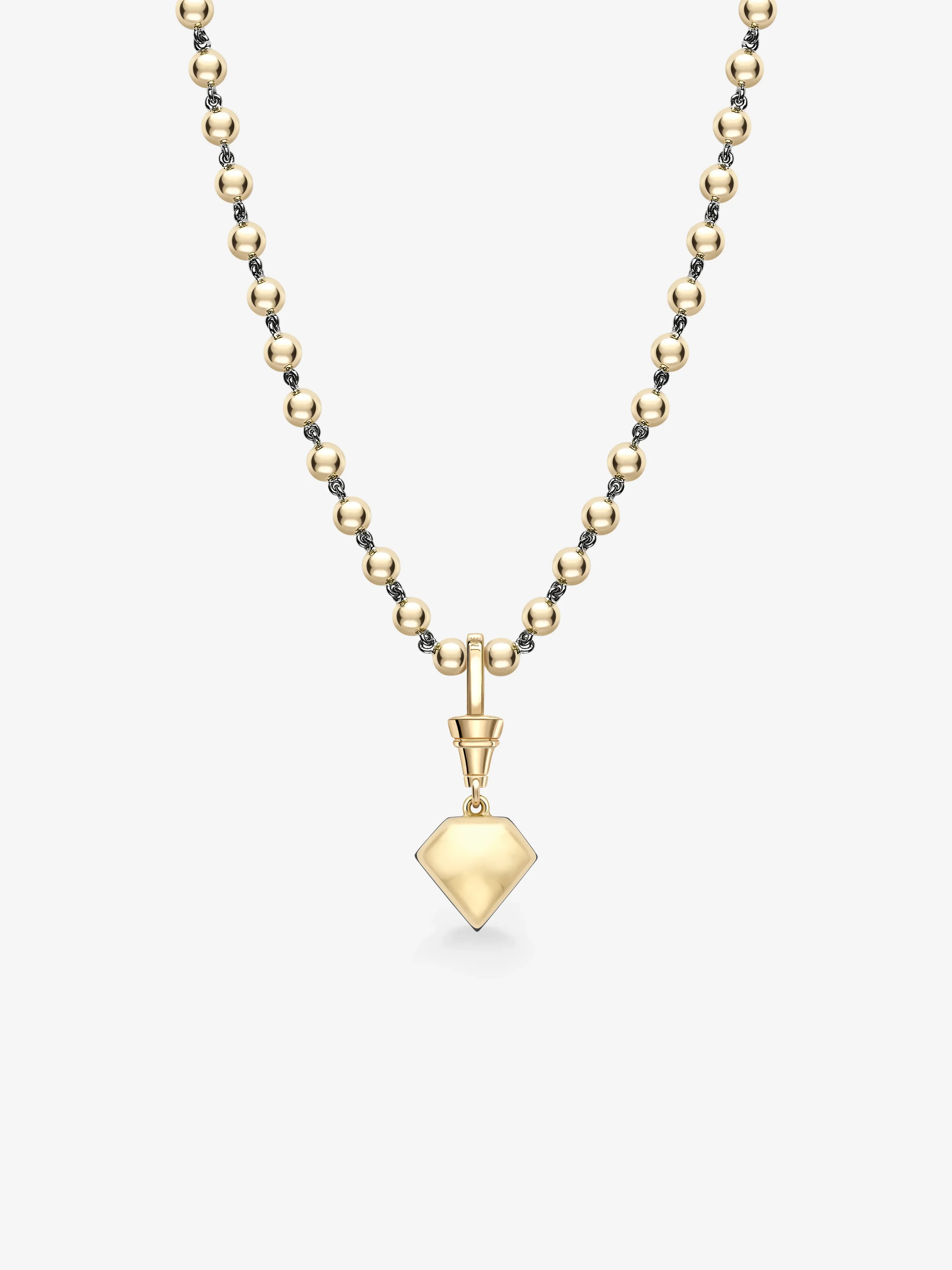 Ball n Chain 3.80ct Kite Sapphire Pendant - Image 4