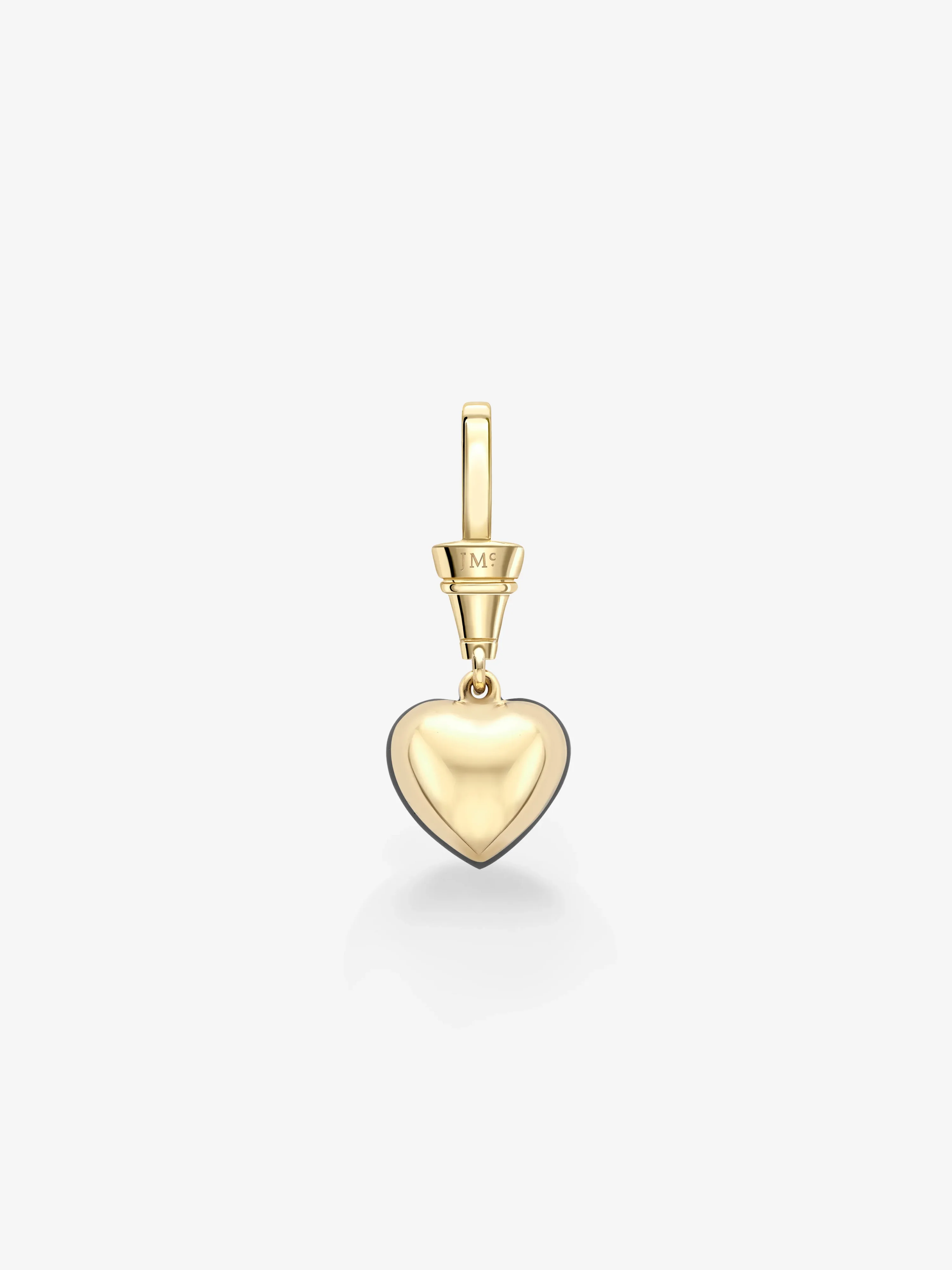 Ball n Chain 4.05ct Heart-Shaped Sapphire Pendant - Image 2