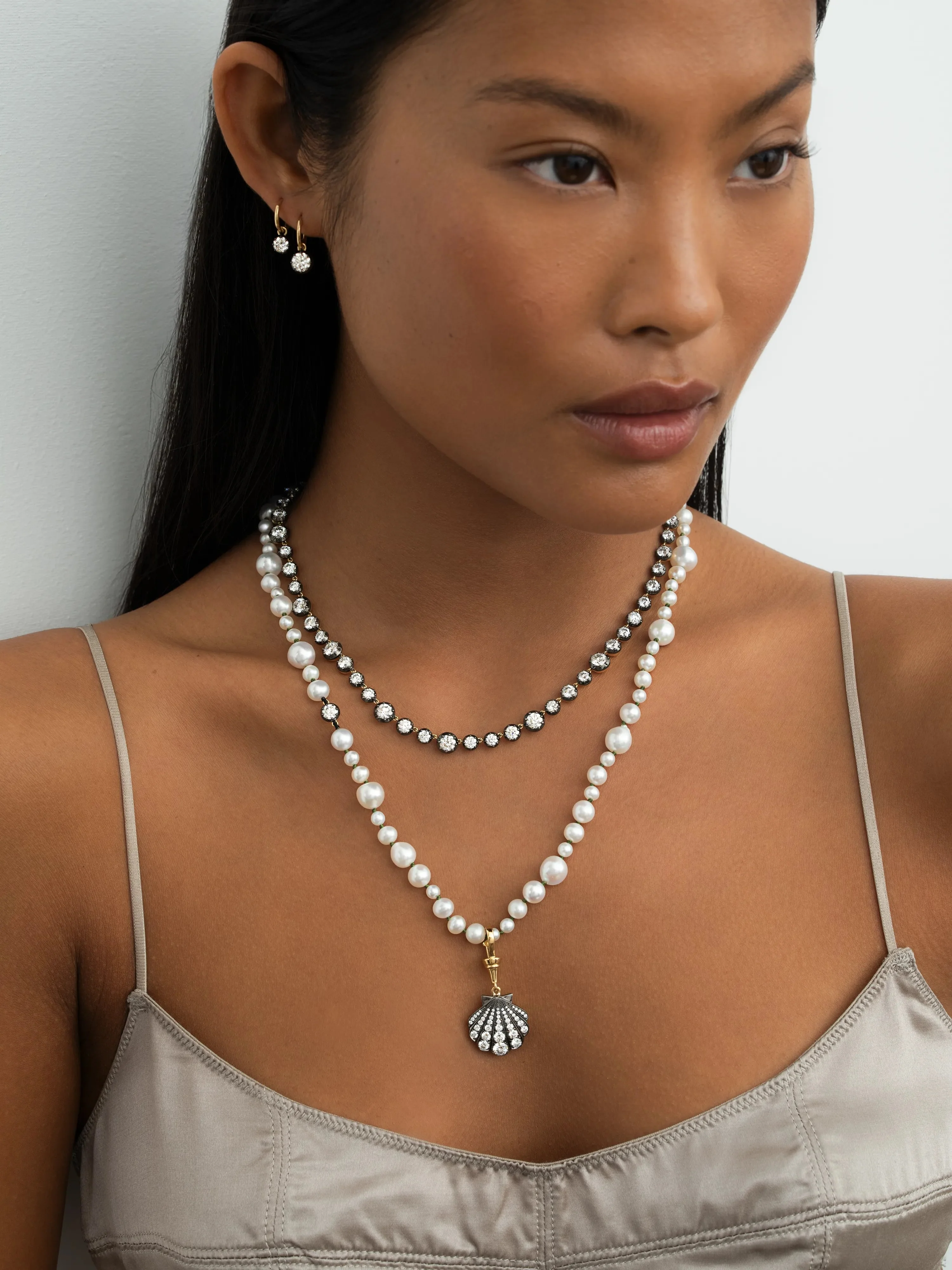 Beaches Pearl & 0.40ct Diamond 21" Necklace - Image 3