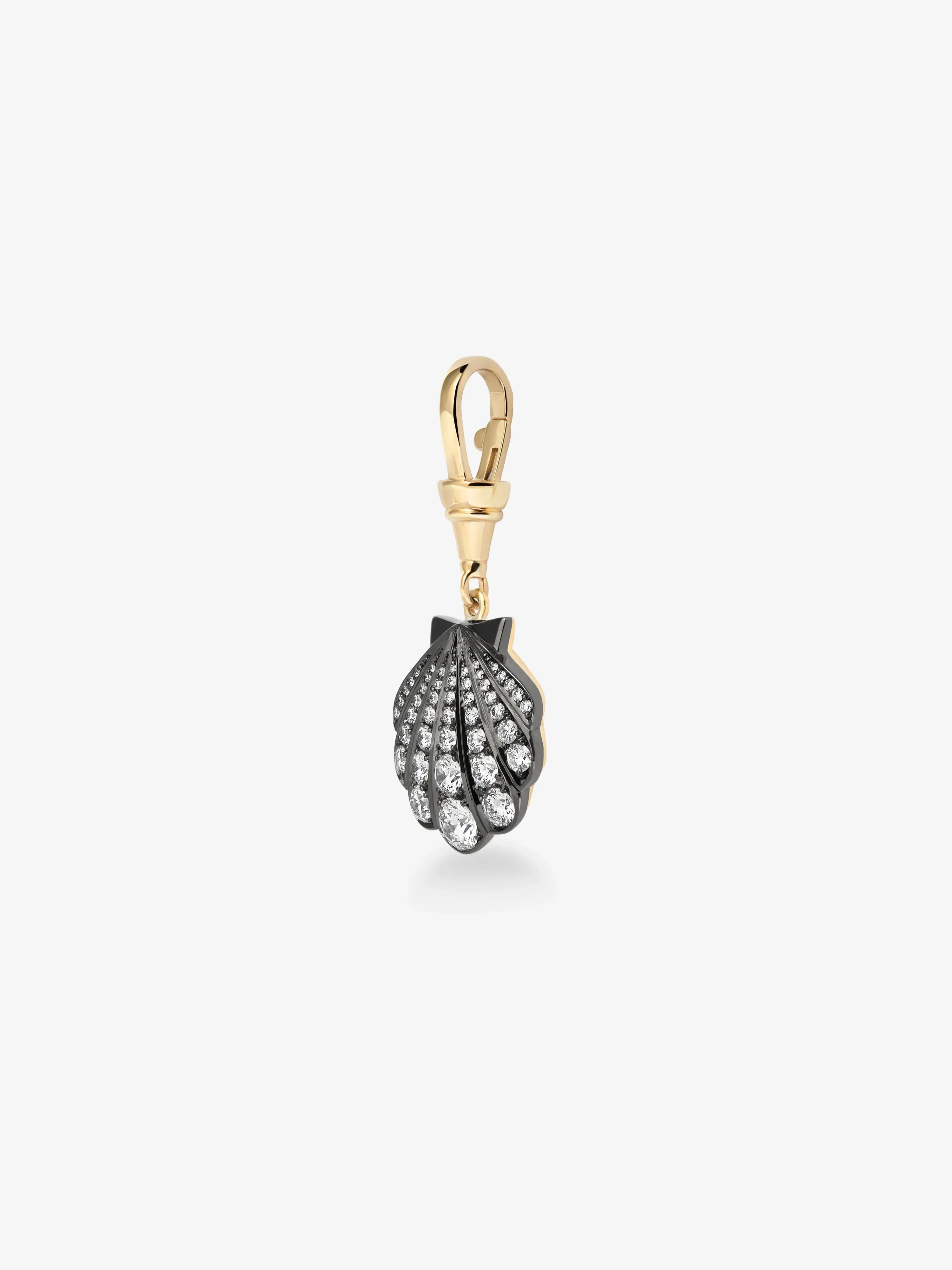 Beaches Detachable Shell Diamond Ball n Chain Pendant - Image 5