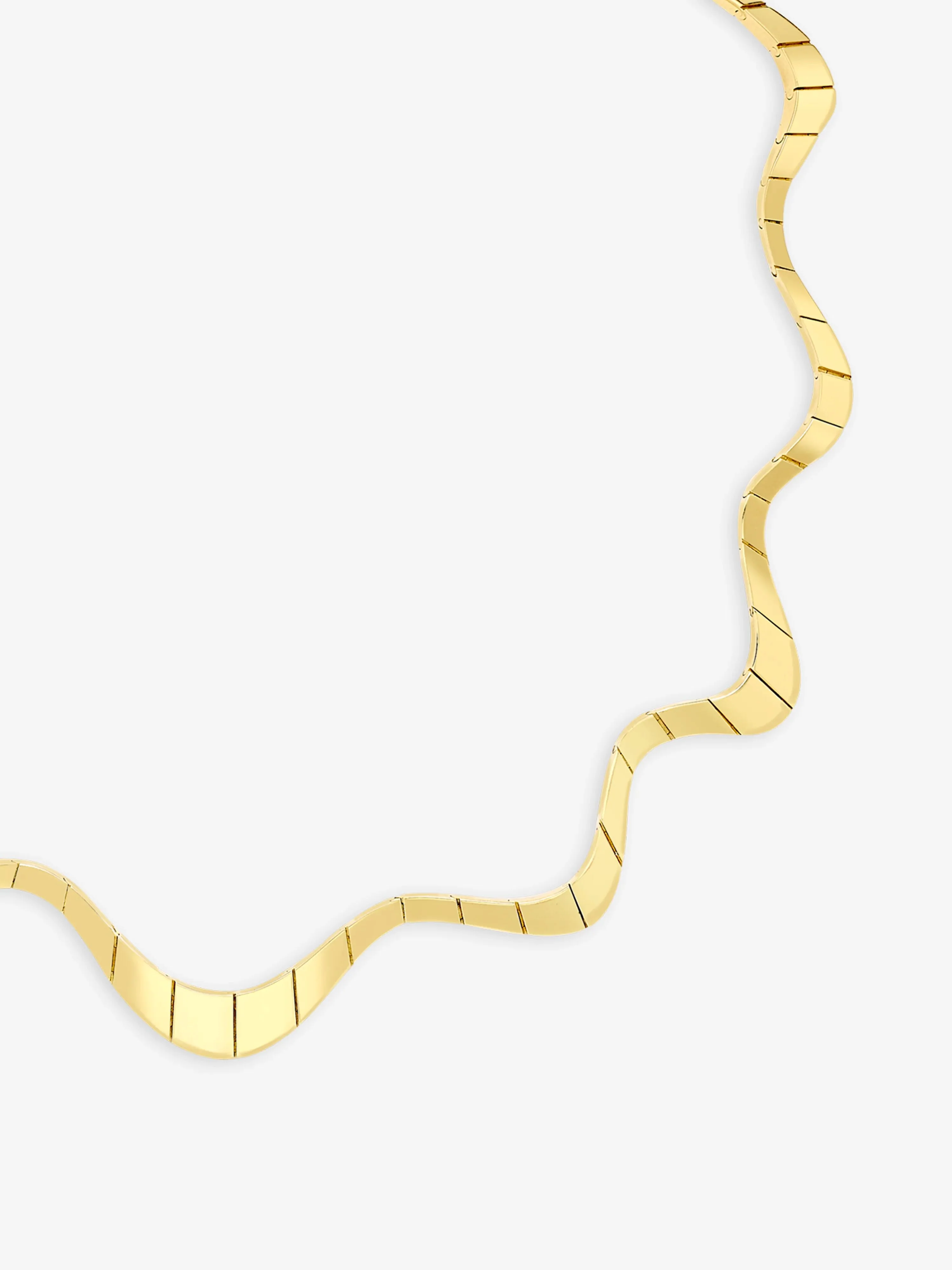 Carmela Gold Spaghetti Necklace - Image 2
