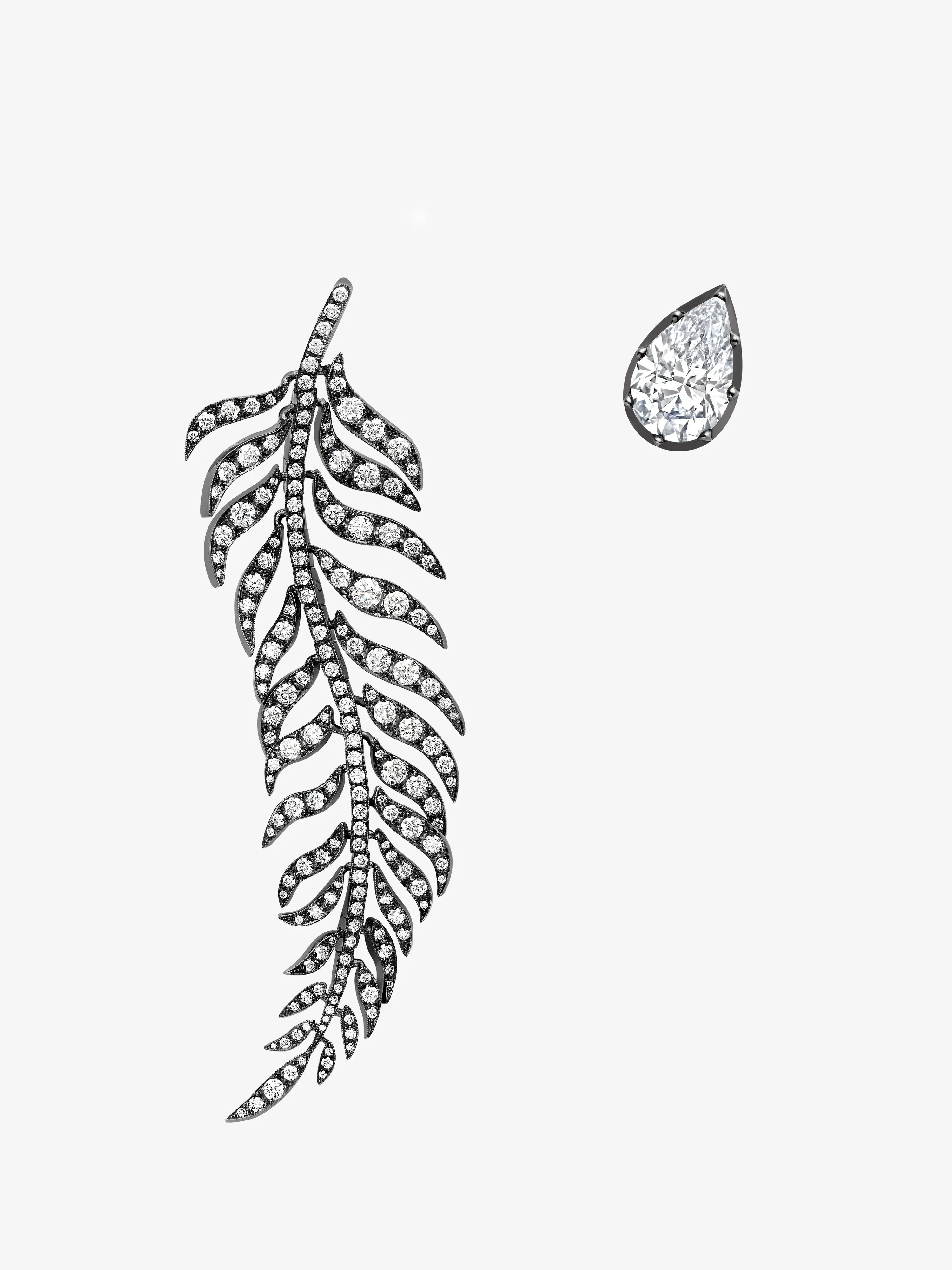 Fern Diamond Earrings