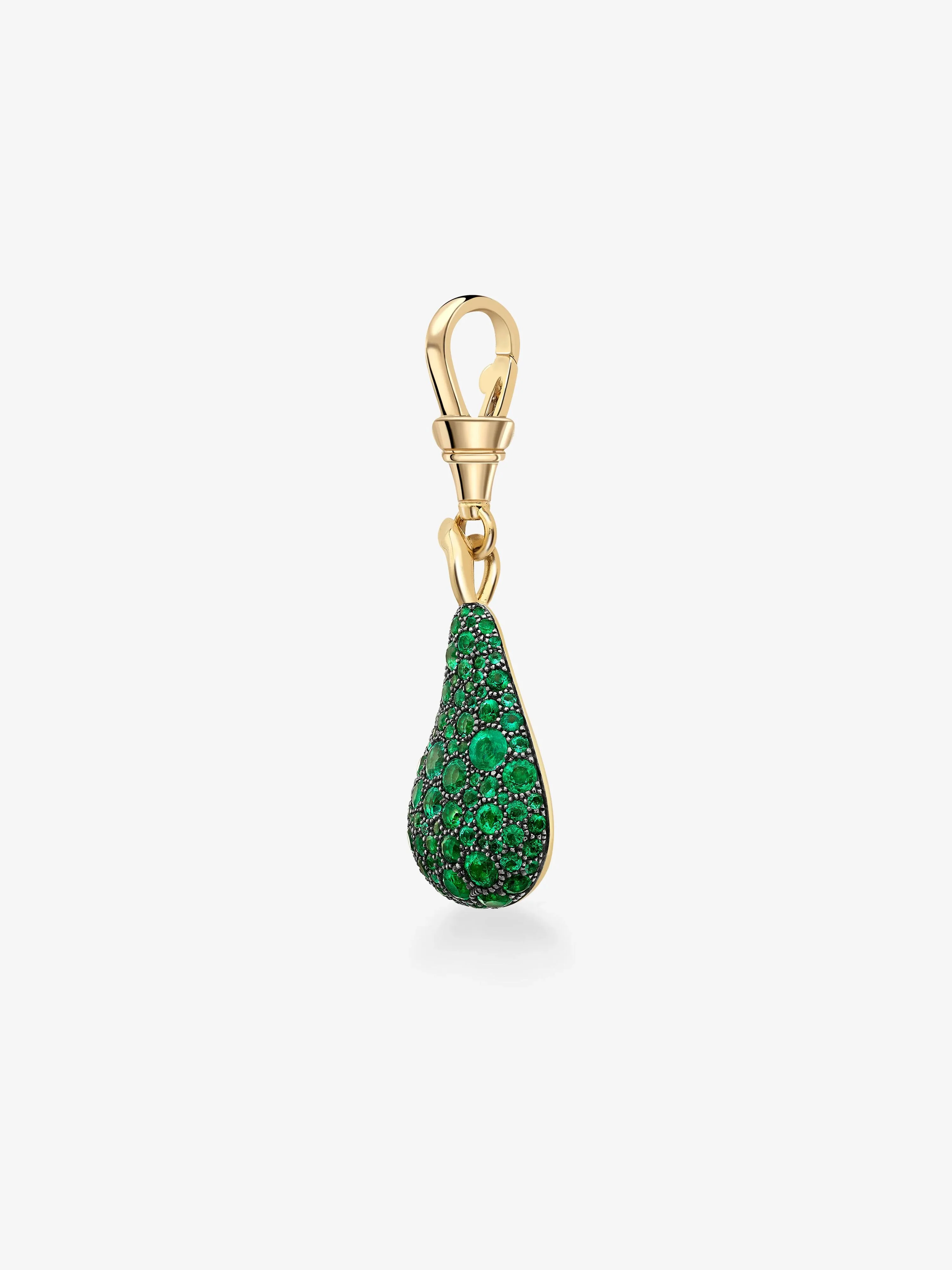 Fruit Salad Emerald Prickly Pear Pendant - Image 4