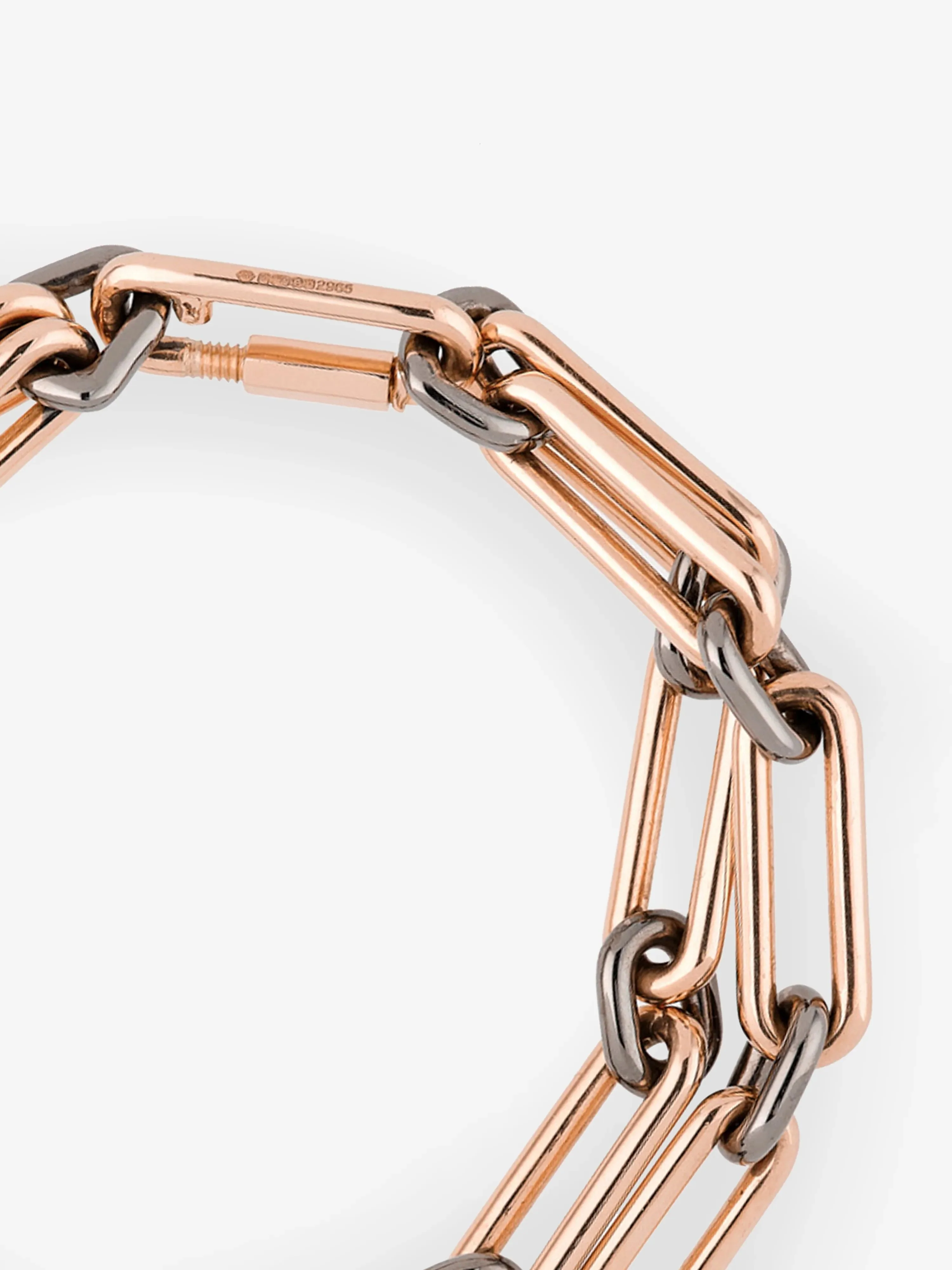 Gem Clip Diamond Double Bracelet - Image 4