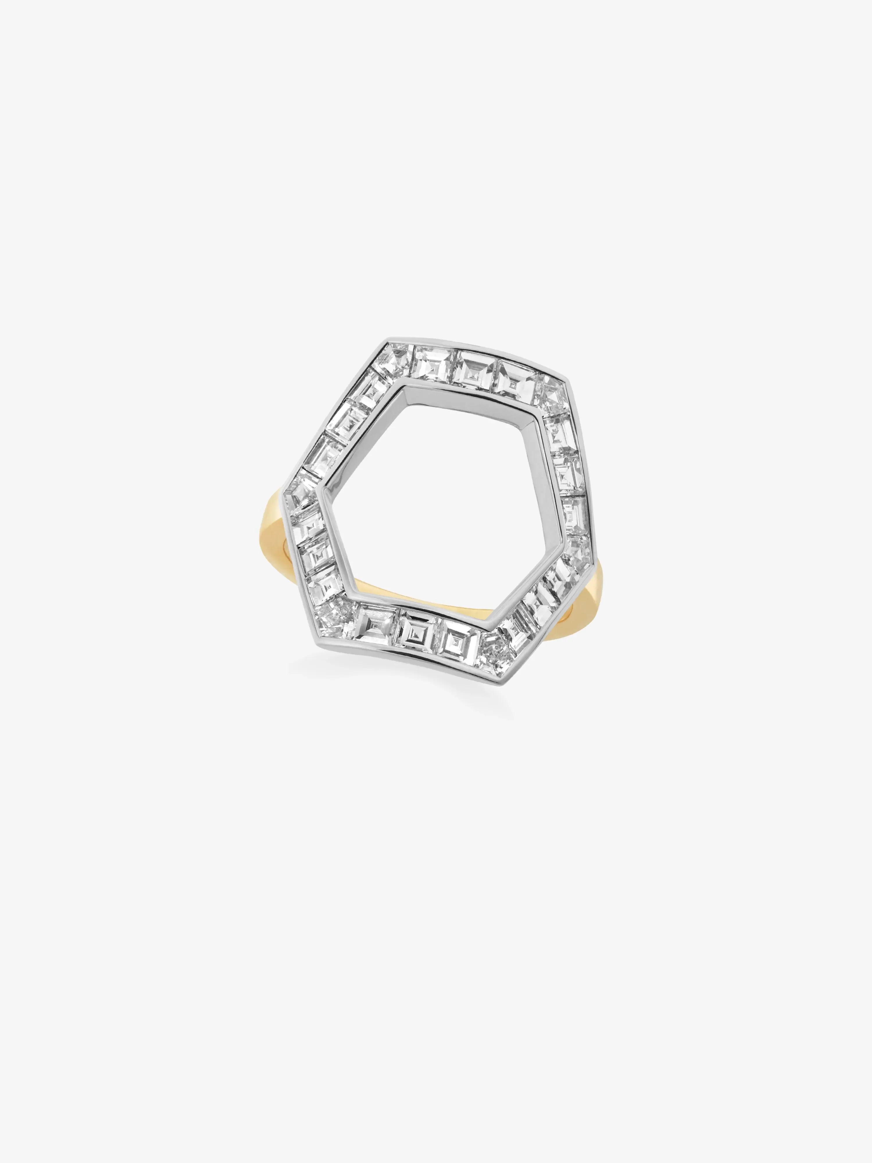 Hex Diamond Ring - Image 2