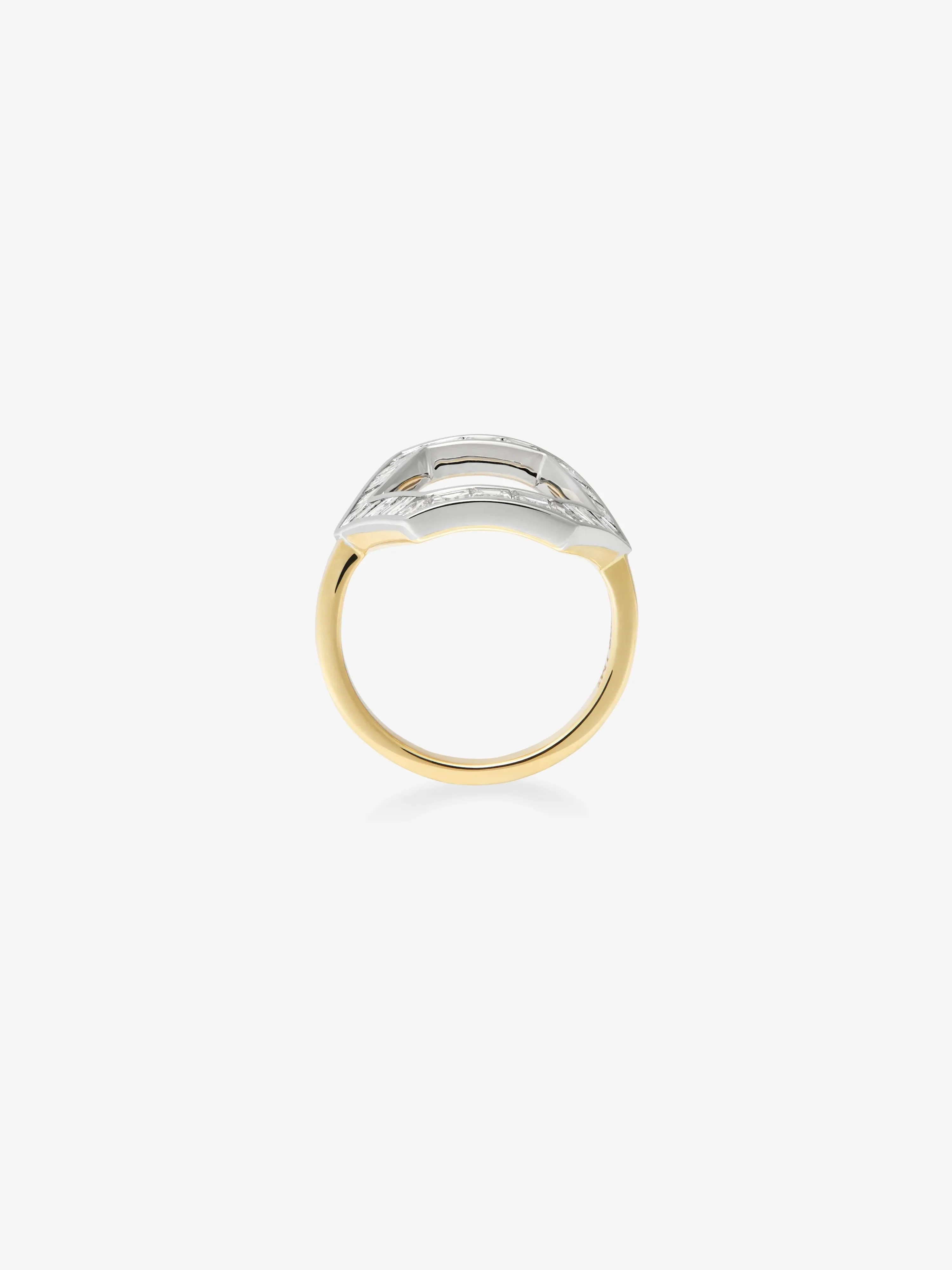 Hex Diamond Ring - Image 4