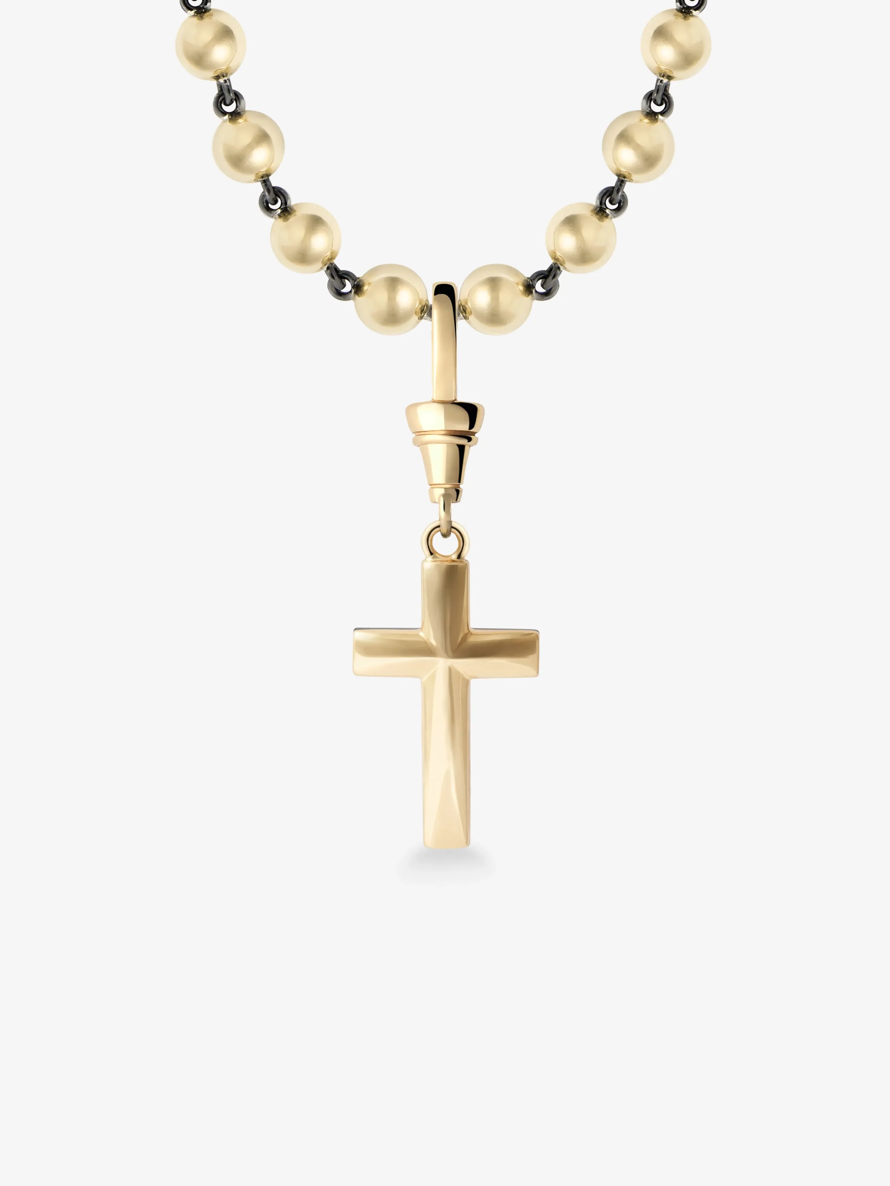 Lost Boys Carré Cut Diamond Cross Pendant - Image 4