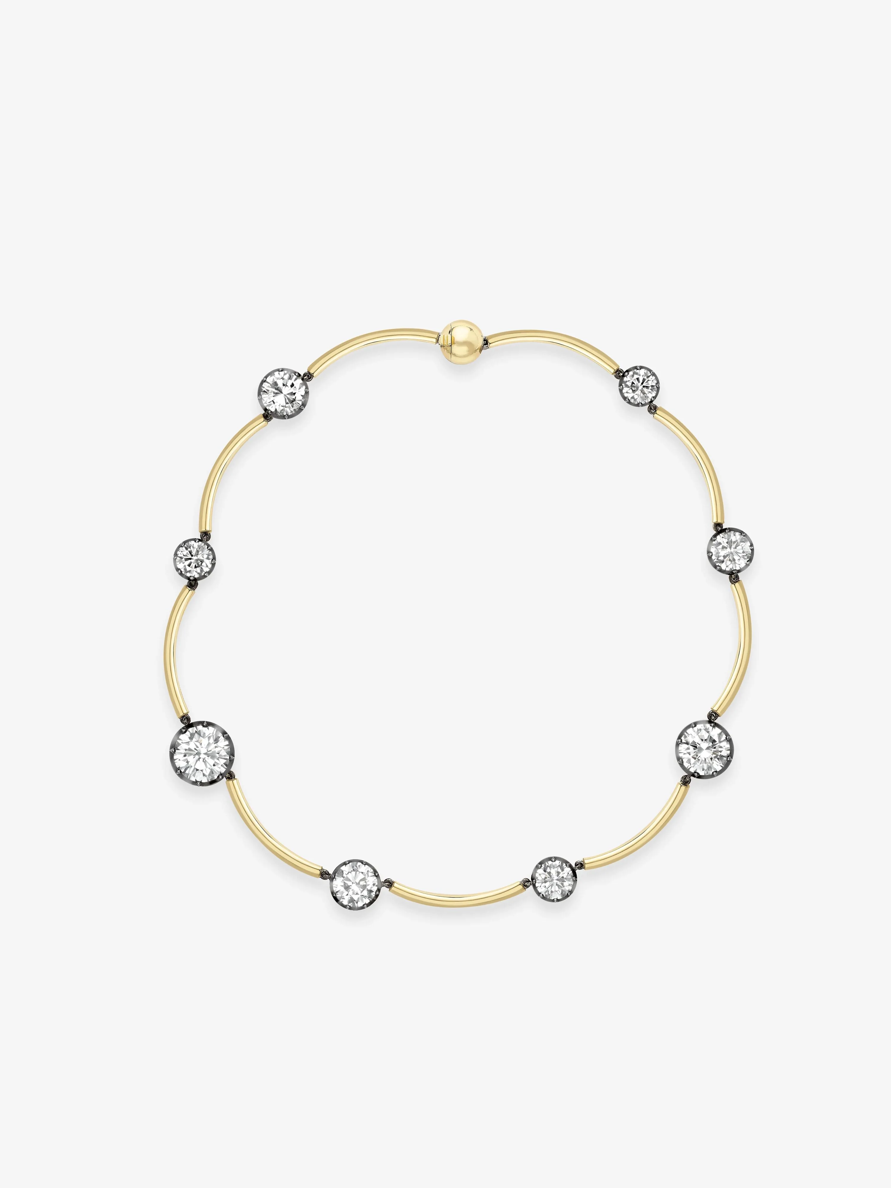 Orbit Diamond Stargazer Necklace