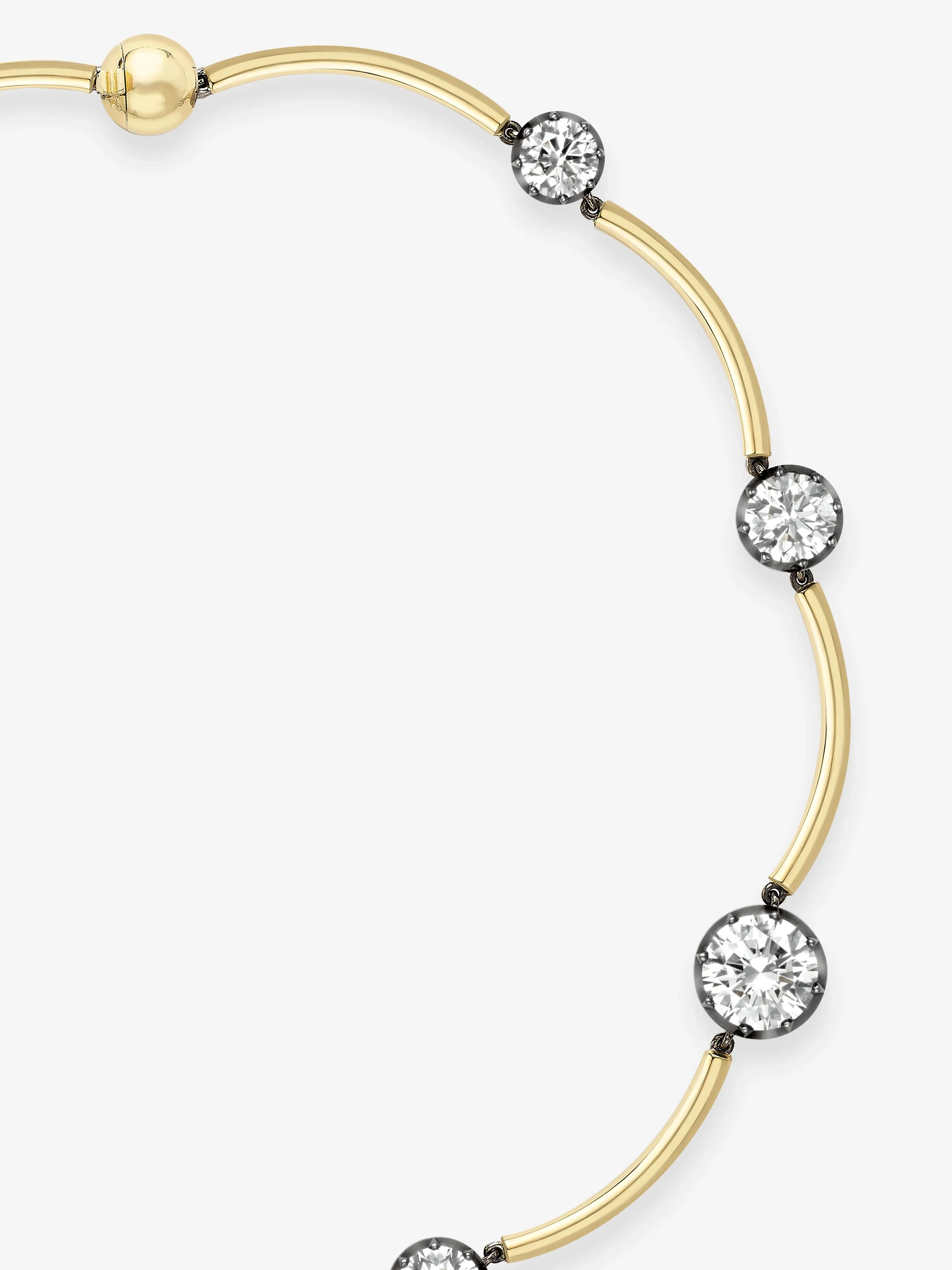 Orbit Diamond Stargazer Necklace - Image 3