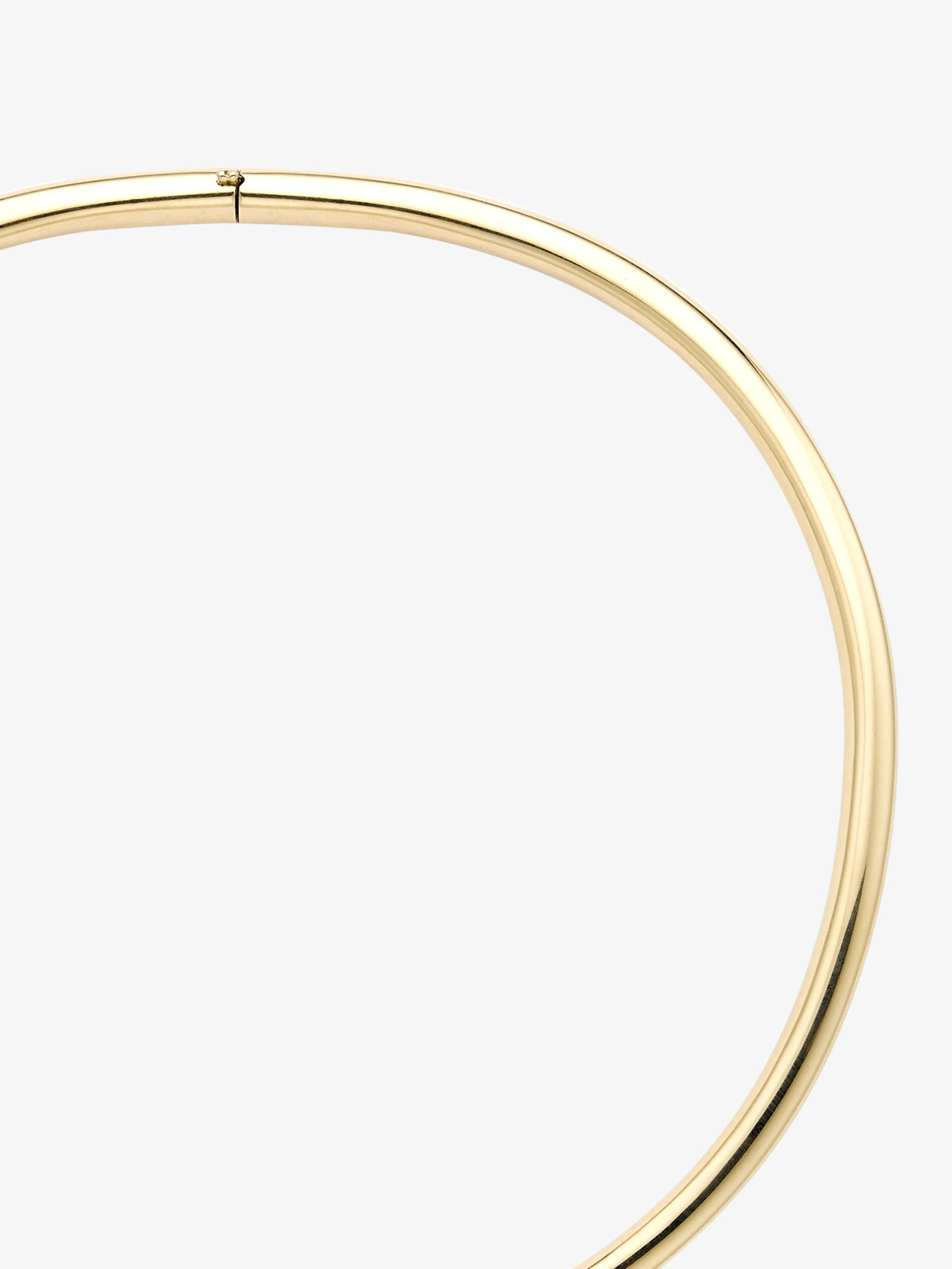 Oval Diamond Torque Necklace - Image 4