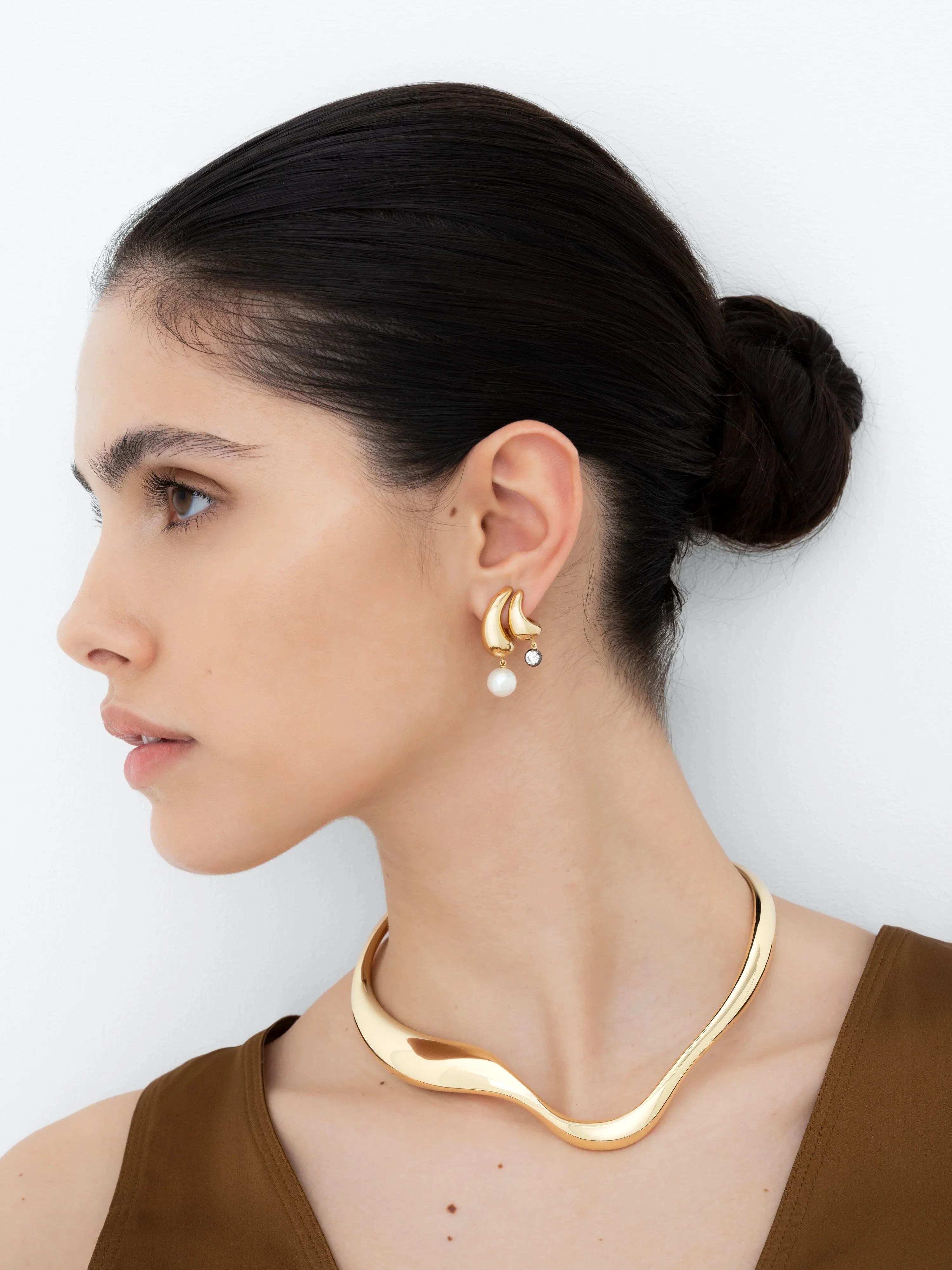 Rush Hour 'Til Late Yellow Gold 0.30ct Diamond Earrings - Image 3