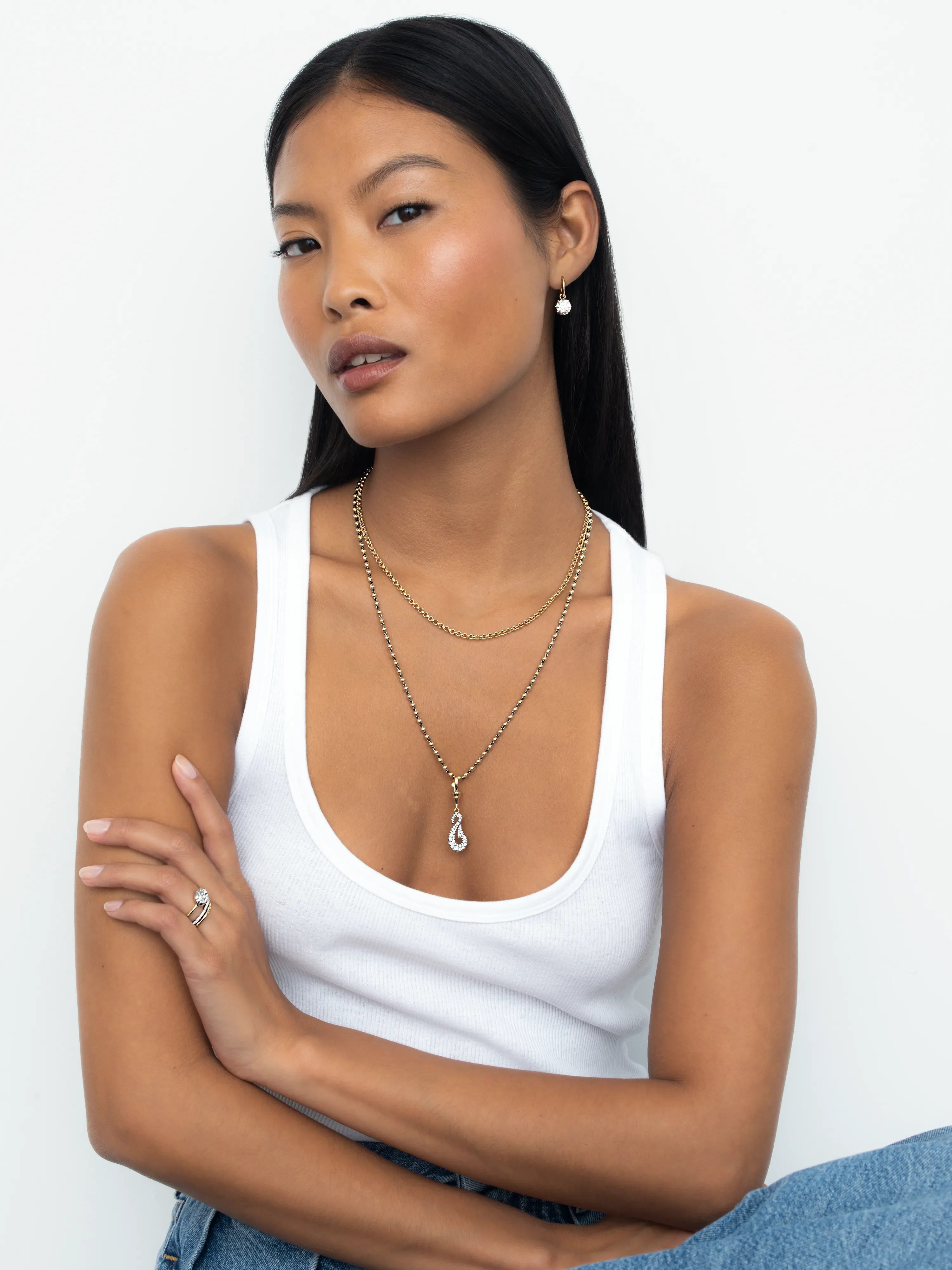 Signature Yellow Gold 16" Belcher Chain - Image 3