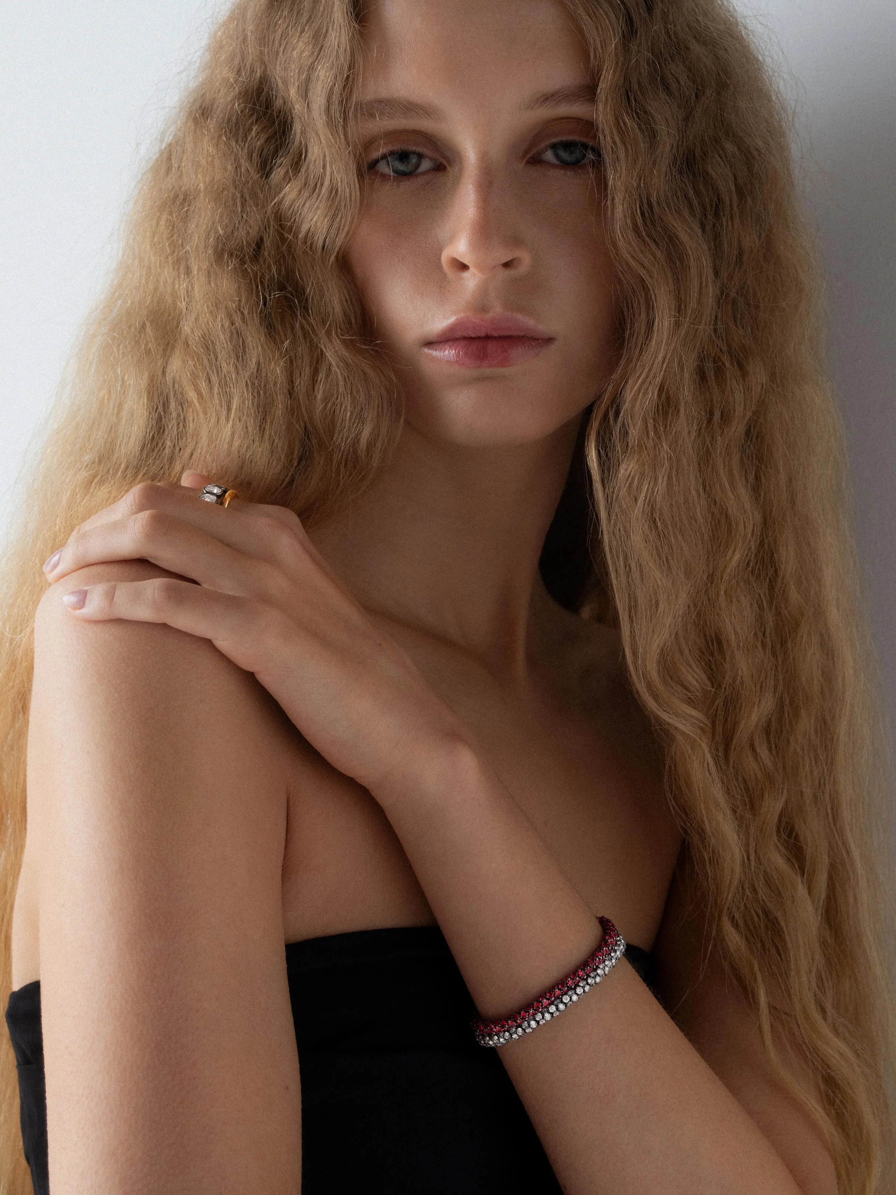 Tempest Narrow Ruby Bracelet - Image 3