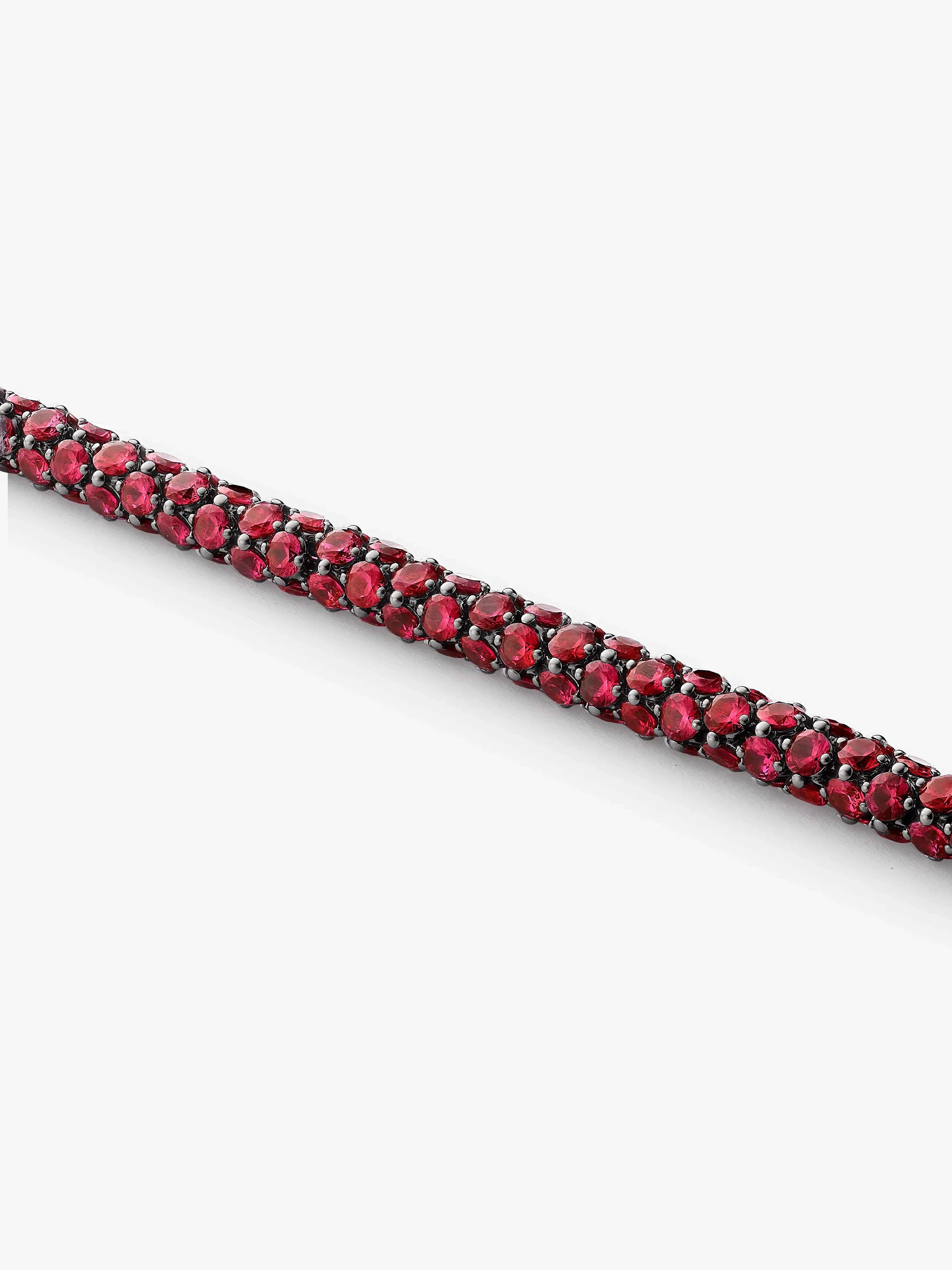 Tempest Narrow Ruby Necklace - Image 4
